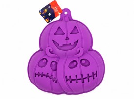 Molde silicona 3 calabazas apiladas
